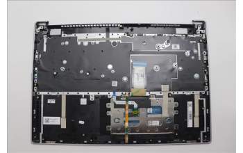 Lenovo 5CB1P33489 C-Cover with keyboard, Nordic, Cloud Grey, Backlight, Non-Fingerprint, UK