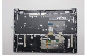 Lenovo 5CB1P33493 C-Cover with keyboard, Hungarian, Cloud Grey, Backlight, Non-FingerPrint, UK