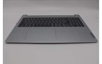 Lenovo 5CB1P33494 C-Cover with keyboard, Belgian, Cloud Grey, Backlight, Non-Fingerprint, UK