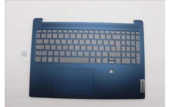 Lenovo 5CB1P33517 C-Cover with keyboard, Portuguese, Abyss Blue, Backlight, FingerPrint, UK
