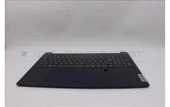 Lenovo 5CB1P33520 C-Cover with keyboard, Nordic, Abyss Blue, Backlight, FingerPrint, UK