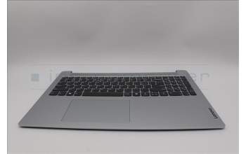 Lenovo 5CB1P35983 C-Cover with keyboard, US English Euro, Cloud Grey, Non-Backlight, Non-FingerPrint, US