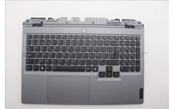 Lenovo 5CB1P43436 C-Cover with keyboard, Belgian, RGB Backlight, UK