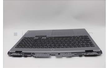 Lenovo 5CB1P43436 C-Cover with keyboard, Belgian, RGB Backlight, UK