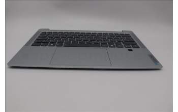 Lenovo 5CB1P48993 C-Cover with keyboard, Slovenian, Cloud Grey, Backlight, FingerPrint, UK