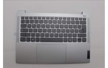 Lenovo 5CB1P49012 C-Cover with keyboard, Spanish, Cloud Grey, Backlight, Non-FingerPrint, UK
