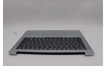 Lenovo 5CB1P49012 C-Cover with keyboard, Spanish, Cloud Grey, Backlight, Non-FingerPrint, UK