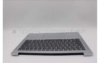 Lenovo 5CB1P49152 C-Cover with keyboard,Nordic,Cloud Grey,Backlight,Non_Fingerprint