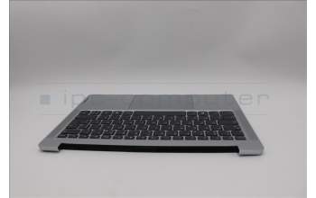 Lenovo 5CB1P49153 C-Cover with keyboard, French, Cloud Grey, Backlight, Non-FingerPrint, US