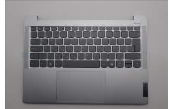 Lenovo 5CB1P49156 C-Cover with keyboard, Hungarian, Cloud Grey, Backlight, Non-Fingerprint, UK