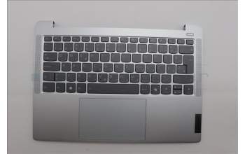 Lenovo 5CB1P49159 C-Cover with keyboard, Slovenian, Cloud Grey, Backlight, Non-FingerPrint, UK