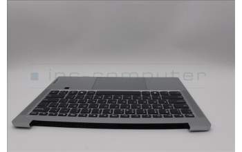 Lenovo 5CB1P49448 C-Cover with keyboard, US English Euro, Cloud Grey, Non_Backlight, FingerPrint