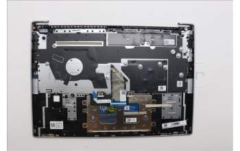 Lenovo 5CB1P49448 C-Cover with keyboard, US English Euro, Cloud Grey, Non-Backlight, FingerPrint, US