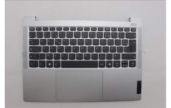 Lenovo 5CB1P49622 C-Cover with keyboard, French, Cloud Grey, Non-Backlight, Non-FingerPrint, US