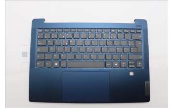 Lenovo 5CB1P49995 C-Cover with keyboard, French, Abyss Blue, Non-Backlight, FingerPrint, US