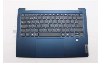 Lenovo 5CB1P49996 C-Cover with keyboard, German, Abyss Blue, Non-Backlight, FingerPrint, UK
