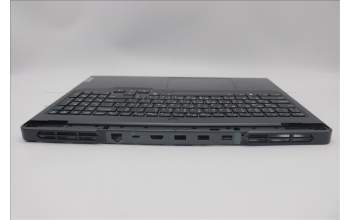 Lenovo 5CB1P50116 C-Cover with keyboard, Arabic, Grey, RGB Backlight, US