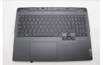 Lenovo 5CB1P50140 C-Cover with keyboard, Slovenian, Grey, RGB Backlight, UK