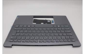 Lenovo 5CB1P50152 C-Cover with keyboard, Czech Slovakian, Luna Grey, Non-Fingerprint, UK