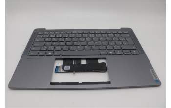 Lenovo 5CB1P50152 C-Cover with keyboard, Czech Slovakian, Luna Grey, Non-Fingerprint, UK