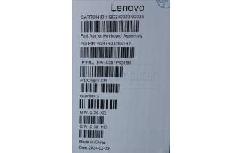 Lenovo 5CB1P50158 COVER Upper Case ASM GER H 83CV NFP LG