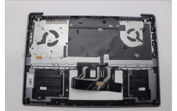 Lenovo 5CB1P50172 C-Cover with keyboard, Switzerland, Luna Grey, Non-Fingerprint, UK
