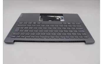 Lenovo 5CB1P50172 C-Cover with keyboard, Switzerland, Luna Grey, Non-Fingerprint, UK