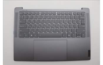 Lenovo 5CB1P50290 C-Cover with keyboard,Ukraine,Luan Grey,Puresight Logo