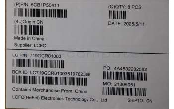 Lenovo 5CB1P50411 COVER FRU MT040_A_COVER_ASSY_PC_FHD_VB