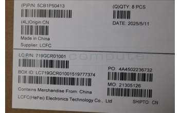 Lenovo 5CB1P50413 A-Cover, MT040, VB, ASSY_PC_EP