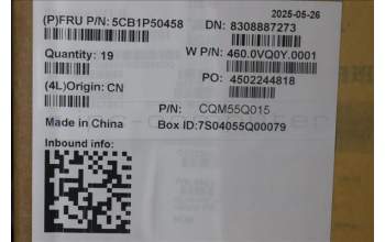 Lenovo 5CB1P50458 C-Cover, ASM, WWAN, L16 G2