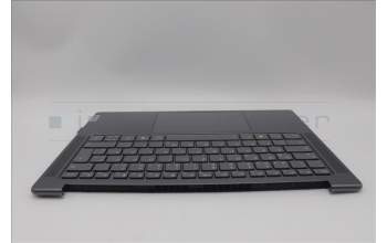 Lenovo 5CB1P53899 C-Cover with keyboard, German, Luna Grey, UK