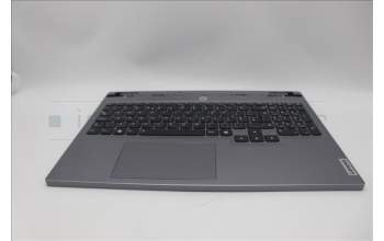 Lenovo 5CB1P55216 C-Cover with keyboard, UK English, Luna Grey, Backlight, UK