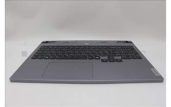 Lenovo 5CB1P55402 C-Cover with keyboard, Ukraine, Luna Grey, Backlight, US