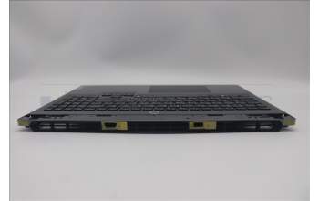 Lenovo 5CB1P55465 C-Cover with keyboard, Russian, Luna Grey, RGB Backlight, US