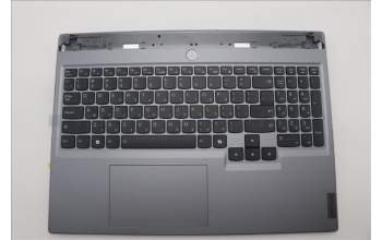 Lenovo 5CB1P55485 C-Cover with keyboard, Hebrew, Luna Grey, RGB Backlight, US