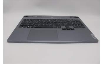 Lenovo 5CB1P55643 C-Cover with keyboard, Switzerland, Luna Grey, RGB Backlight, UK