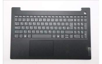 Lenovo 5CB1P71943 C-Cover with keyboard, UK English, Black, Fingerprint, UK