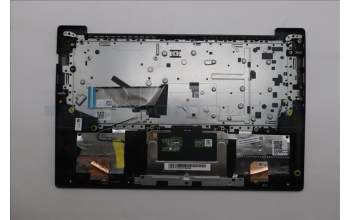 Lenovo 5CB1P73678 C-Cover with keyboard, Belgian, Black, Non-Fingerprint, UK