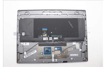 Lenovo 5CB1P73933 C-Cover with keyboard, German, Luna Grey, Fingerprint, UK