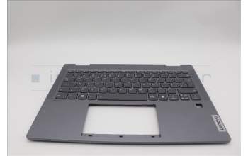 Lenovo 5CB1P73950 C-Cover with keyboard, UK English, Luna Grey, FingerPrint, UK