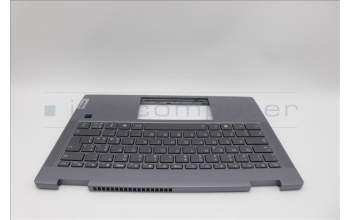 Lenovo 5CB1P74328 C-Cover with keyboard,Italian,Luan Grey,FingerPrint
