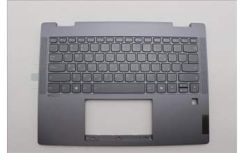 Lenovo 5CB1P74344 C-Cover with keyboard,Hebrew,Luan Grey,FingerPrint