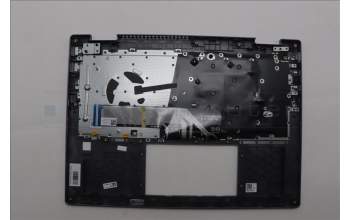 Lenovo 5CB1P74345 C-Cover with keyboard, Hungarian, Luna Grey, FingerPrint, UK