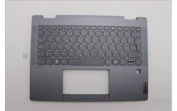 Lenovo 5CB1P74349 C-Cover with keyboard, Slovenian, Luna Grey, FingerPrint