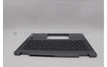 Lenovo 5CB1P74349 C-Cover with keyboard, Slovenian, Luna Grey, FingerPrint, UK