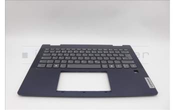 Lenovo 5CB1P74370 C-Cover with keyboard, German, Cosmic Blue, FingerPrint, UK