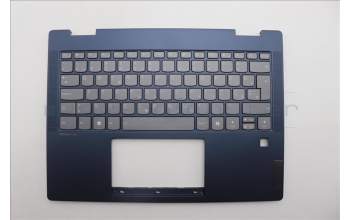 Lenovo 5CB1P74380 C-Cover with keyboard, Slovenian, Cosmic Blue, FingerPrint, UK