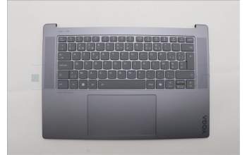 Lenovo 5CB1P85657 C-Cover with keyboard, Belgian, TouchPad, UK