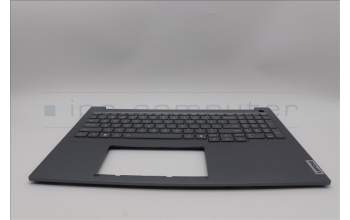 Lenovo 5CB1P85698 C-Cover with keyboard, English, Luna Grey, FingerPrint, US